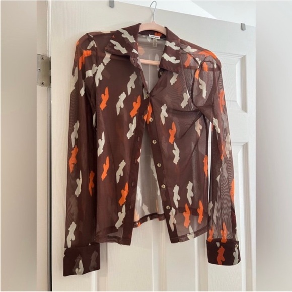 iNAMORATA Brown Rust Long Sleeve - Picture 1 of 2